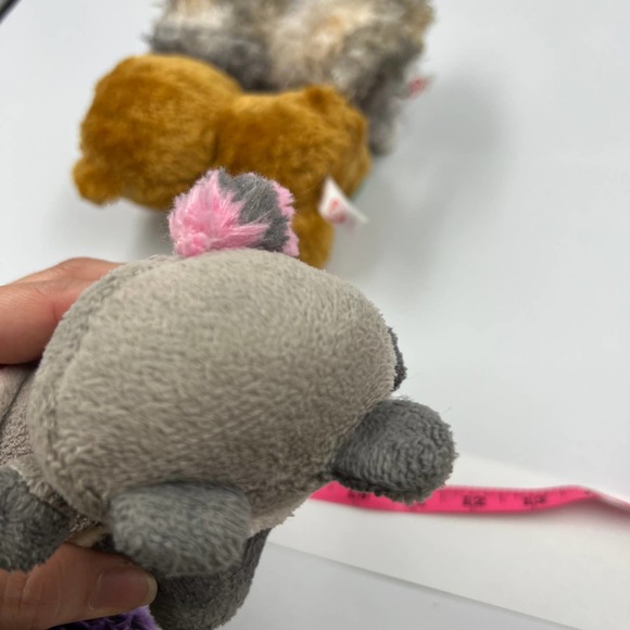 TY Beanie Boo Big Eyes Plush Bella Creeper Scrappy Yoohoo Lemur 7 Inch Lot 4 - Picture 7 of 9